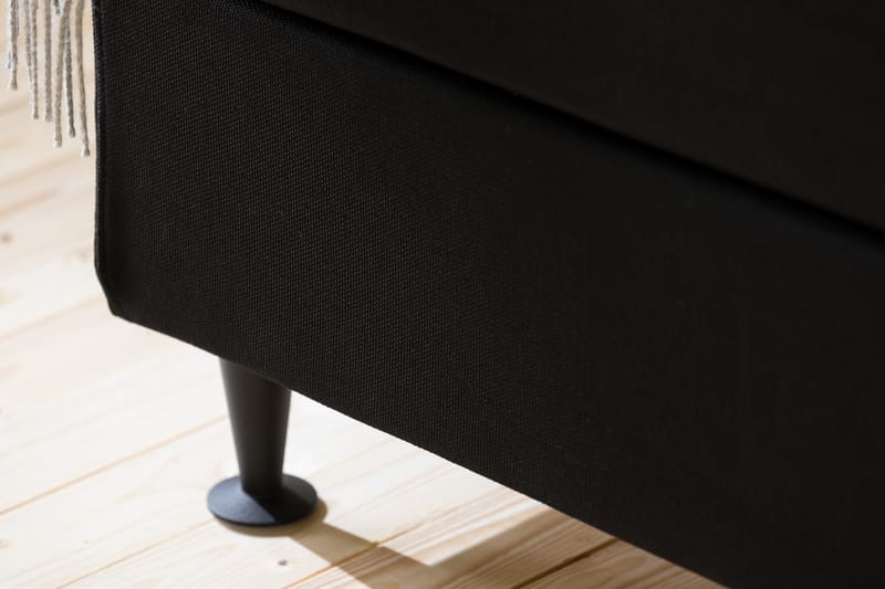 Ella Sengepakke 90x200cm - Svart - Møbler - Senger - Komplett sengepakke