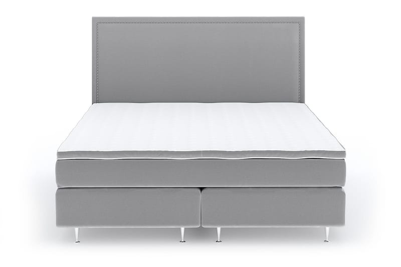 Faylor Luxury Velvet 180x200, Lysegrå