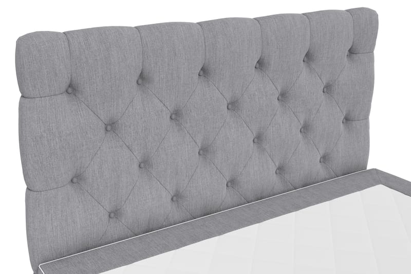 Faylor Lyx Komplett Sengepakke 120x200 - Lysegrå - Møbler - Senger - Kontinentalsenger