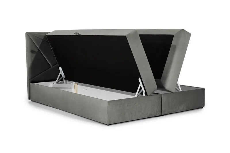 Frusci Kontinentalseng 120x200 + Overmadrass - Møbler - Senger - Kontinentalsenger