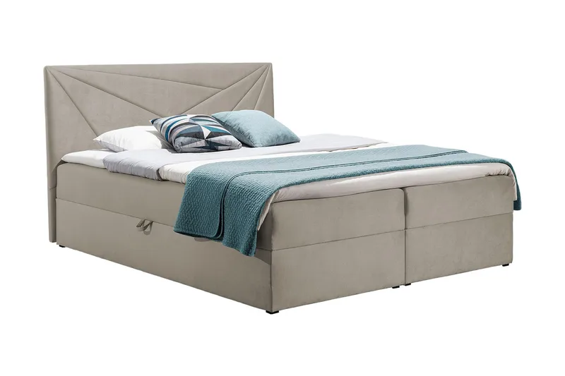 Frusci Kontinentalseng 120x200 + Overmadrass, undefined