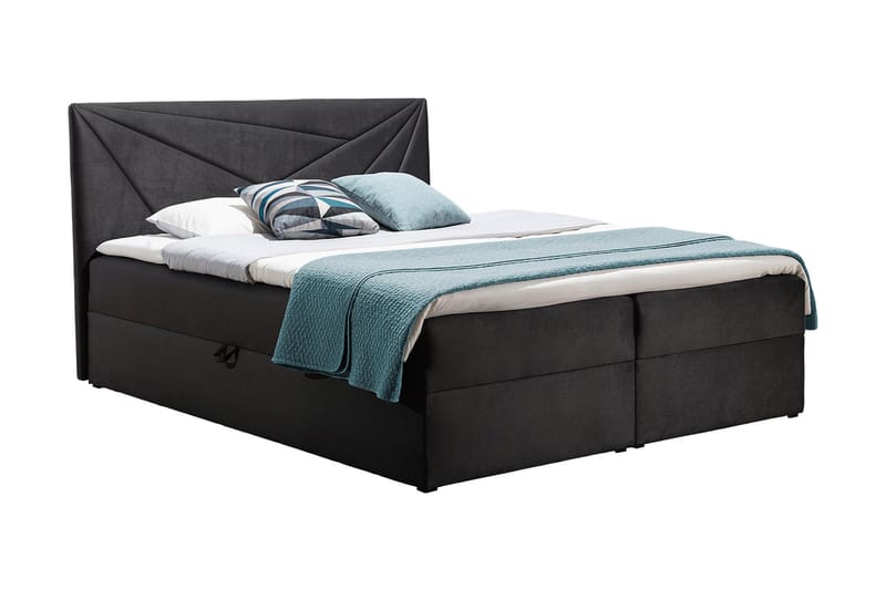 Frusci Kontinentalseng 120x200 + Overmadrass, undefined
