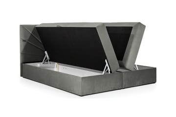 Frusci Kontinentalseng 160x200 + Overmadrass - Møbler - Senger - Kontinentalsenger