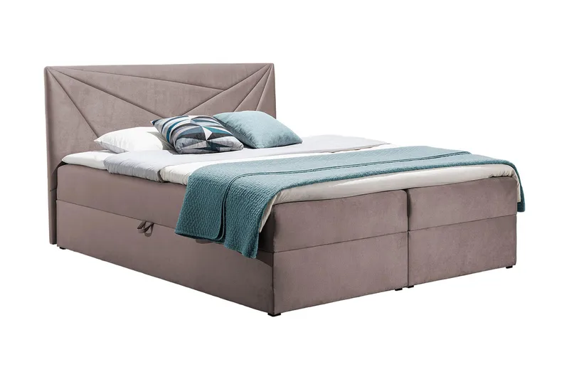 Frusci Kontinentalseng 180x200 + Overmadrass - Møbler - Senger - Kontinentalsenger