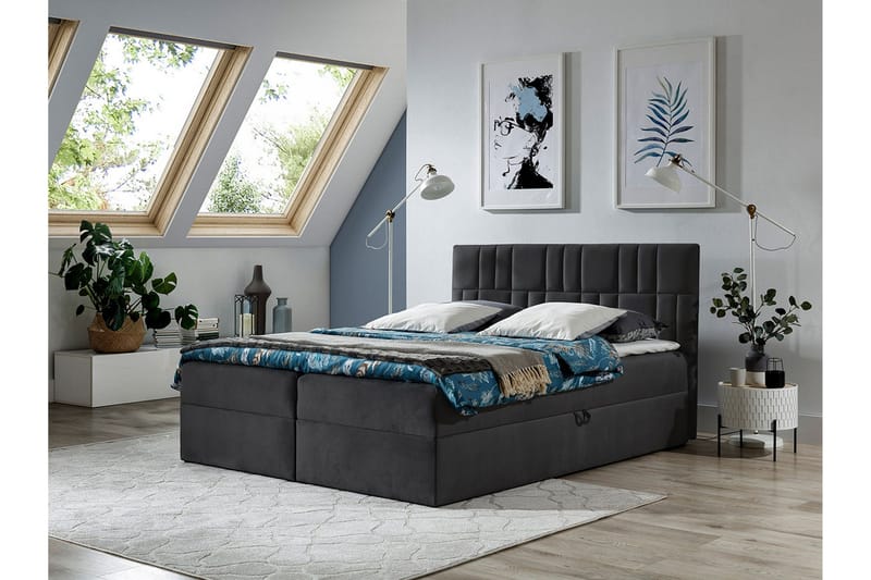 Frusci Kontinentalseng 180x200 + Overmadrass - Møbler - Senger - Kontinentalsenger