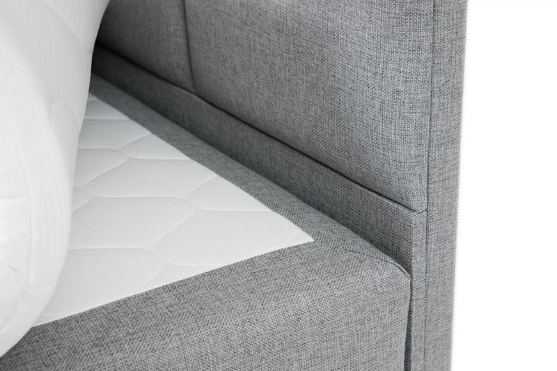 Garda Lux Kontinentalseng 140x207 cm - Hvit - Møbler - Senger - Kontinentalsenger