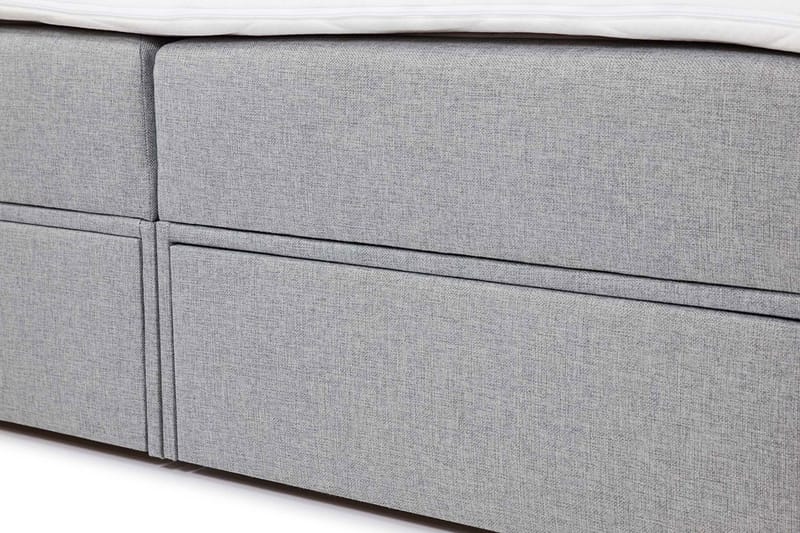 Garda Lux Kontinentalseng 140x207 cm - Hvit - Møbler - Senger - Kontinentalsenger