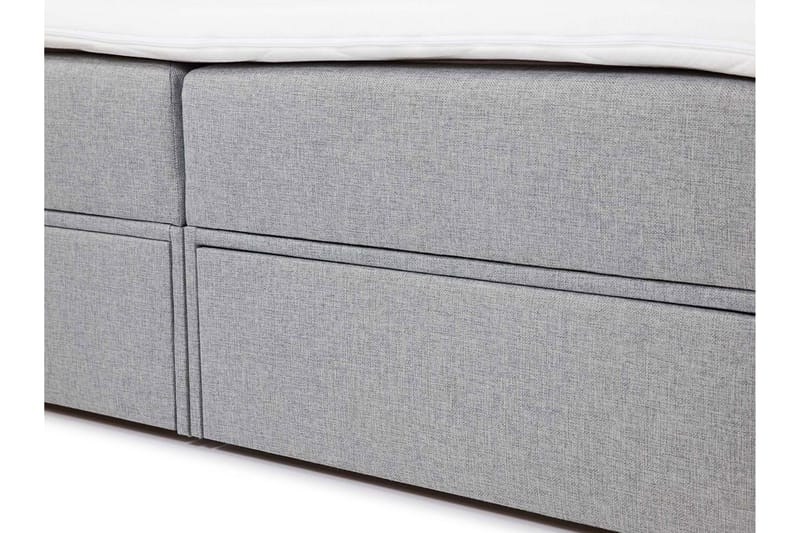 Garda Lux Kontinentalseng 200x207 cm - Hvit - Møbler - Senger - Kontinentalsenger