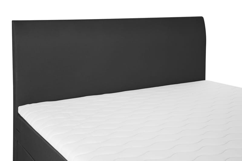 Happy Sengepakke Kontinentalseng 120x200 - Mørkegrå - Komplett sengepakke - Kontinentalsenger