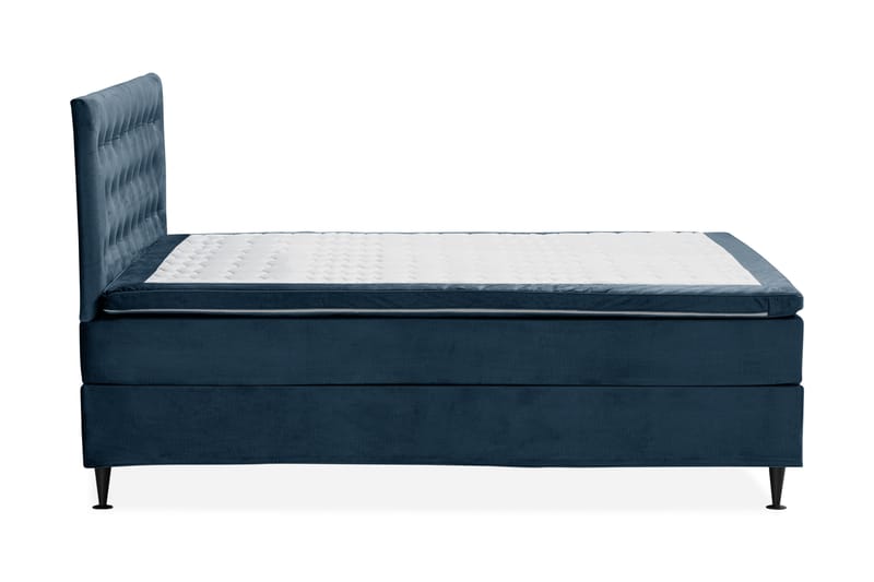 Happy Pluss Sengepakke Kontinentalseng 180x200 - Mørkeblå - Komplett sengepakke - Kontinentalsenger