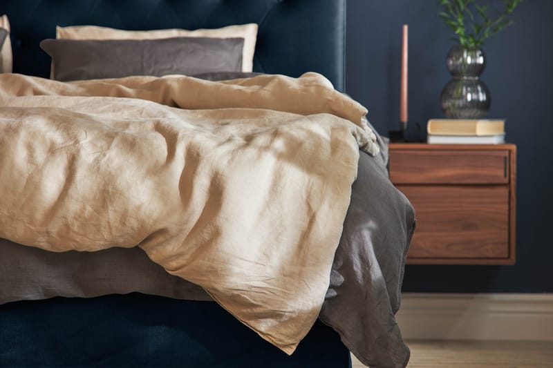 Happy Pluss Sengepakke Kontinentalseng 180x200 - Mørkeblå - Møbler - Senger - Kontinentalsenger