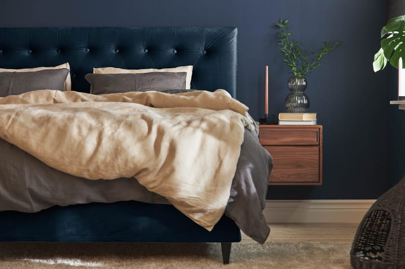 Happy Pluss Sengepakke Kontinentalseng 180x200 - Mørkeblå - Møbler - Senger - Kontinentalsenger