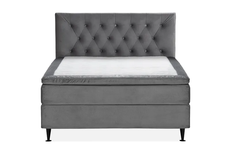 Happy Pluss Sengepakke Kontinentalseng 140x200, Grå