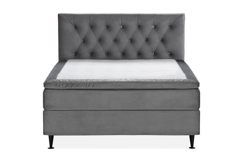 Happy Pluss Sengepakke Kontinentalseng 140x200, Grå