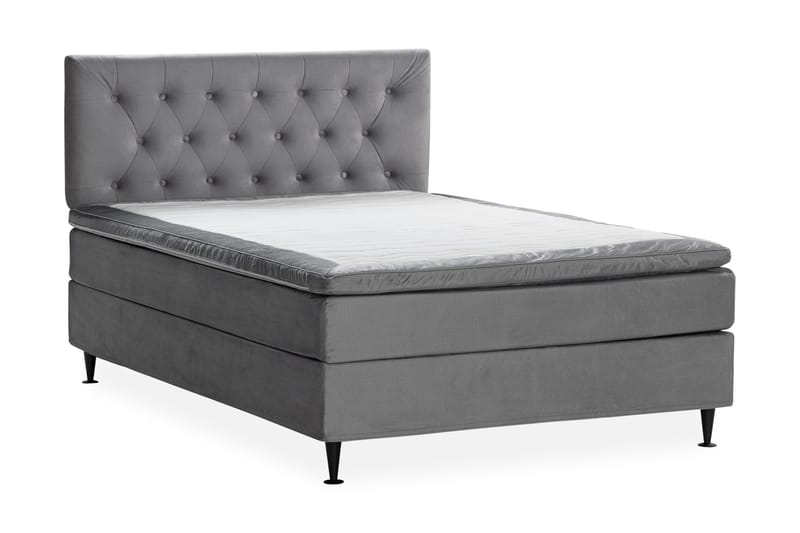 Happy Pluss Sengepakke Kontinentalseng 140x200 - Grå - Møbler - Senger - Kontinentalsenger
