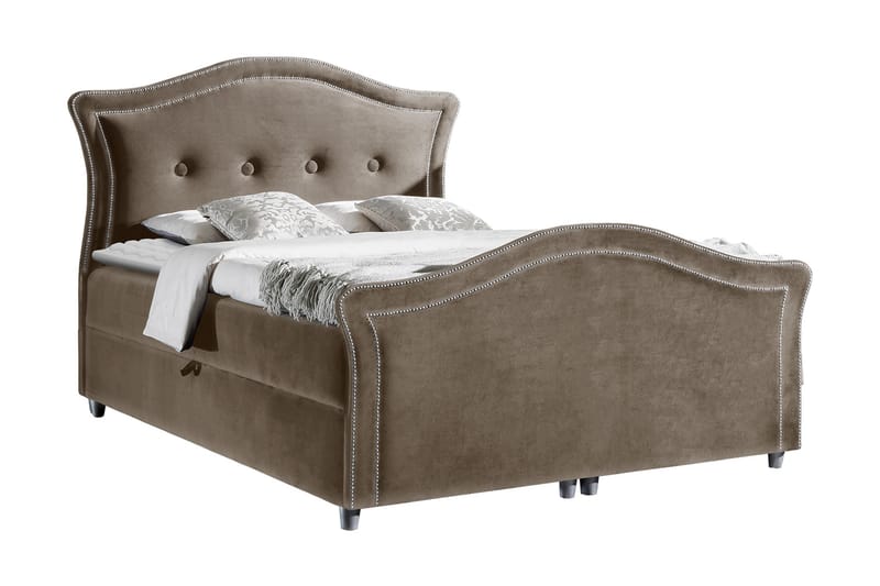 Hestra Lux Kontinentalseng 160x200 cm - Møbler - Senger - Kontinentalsenger