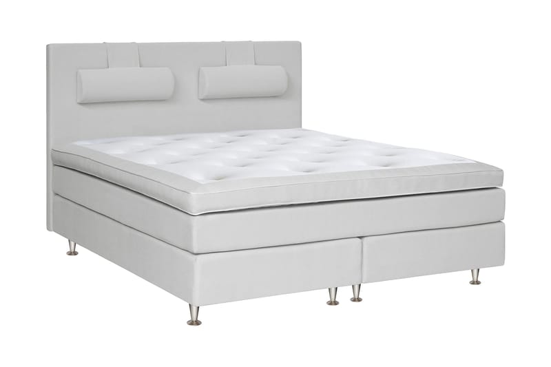 Hilton Deluxe Kontinentalseng 160 Malaga - Lysegrå - Møbler - Senger - Kontinentalsenger