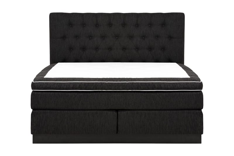 Hilton Deluxe Kontinentalseng 180 - Svart - Møbler - Senger - Kontinentalsenger