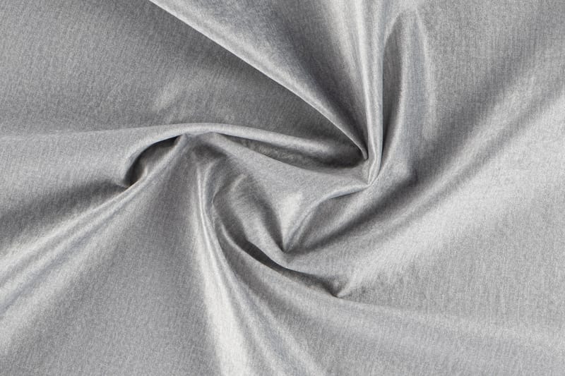 Hilton Luxury Velvet Sengepakke 180x200 - Lysegrå - Møbler - Senger - Komplett sengepakke