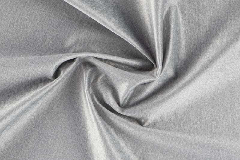 Hilton Luxury Velvet Sengepakke 180x200 - Lysegrå - Møbler - Senger - Komplett sengepakke