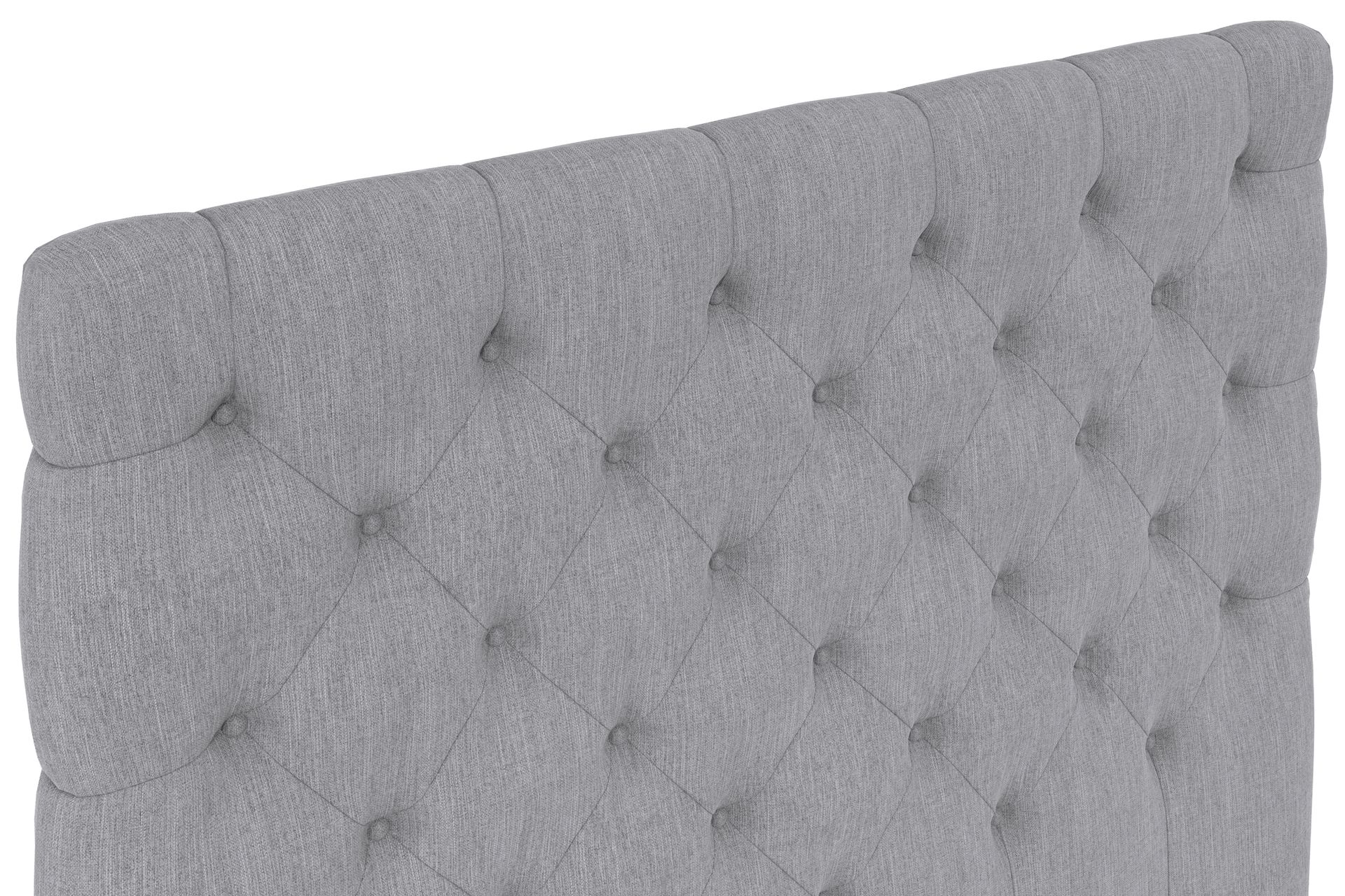 Hilton Lyx Komplett Sengepakke 120x200 - Lysegrå - Møbler - Senger - Komplett sengepakke