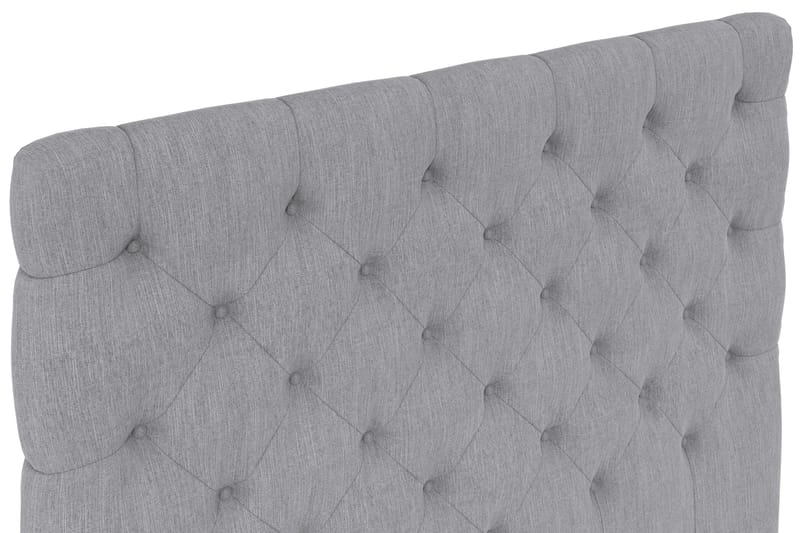 Hilton Lyx Komplett Sengepakke 120x200 - Lysegrå - Møbler - Senger - Komplett sengepakke