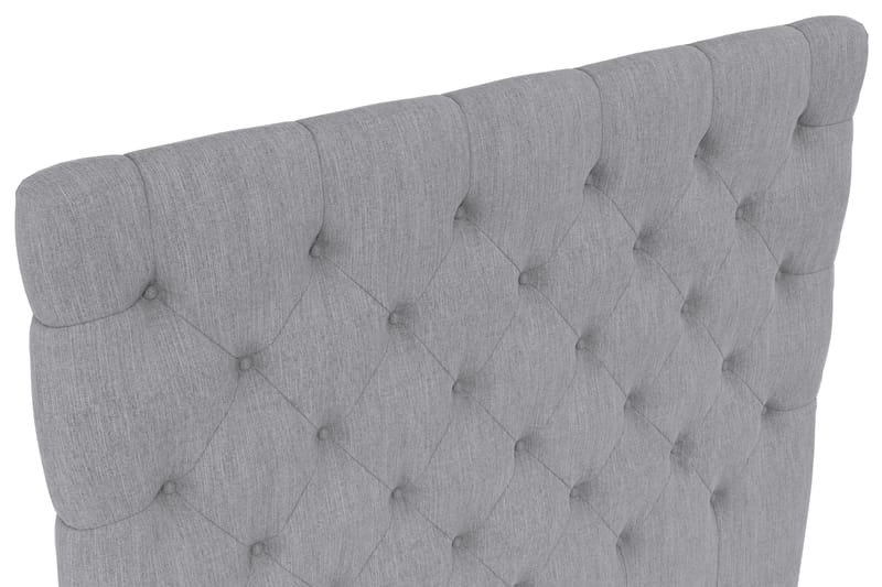 Hilton Lyx Komplett Sengepakke 120x210 - Lysegrå - Møbler - Senger - Komplett sengepakke