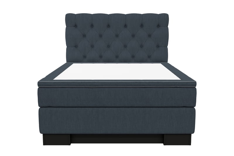 Hilton Lyx Komplett Sengepakke 120x210 - Mørkeblå - Komplett sengepakke - Kontinentalsenger