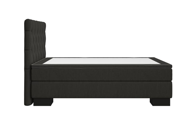 Hilton Lyx Komplett Sengepakke 120x210 - Svart - Møbler - Senger - Komplett sengepakke
