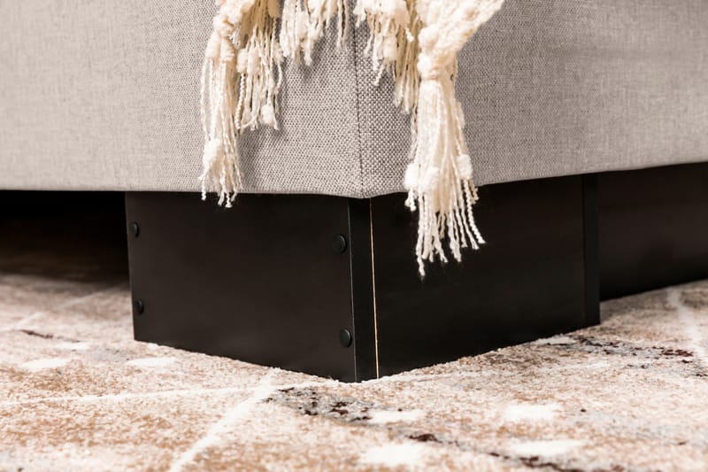 Hilton Lyx Komplett Sengepakke 140 - Beige - Møbler - Senger - Komplett sengepakke