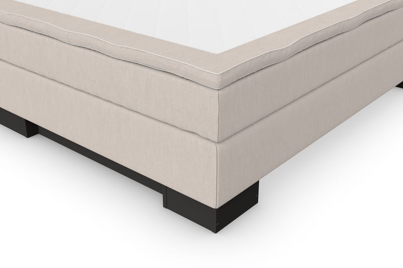 Hilton Lyx Komplett Sengepakke 140 - Beige - Møbler - Senger - Komplett sengepakke