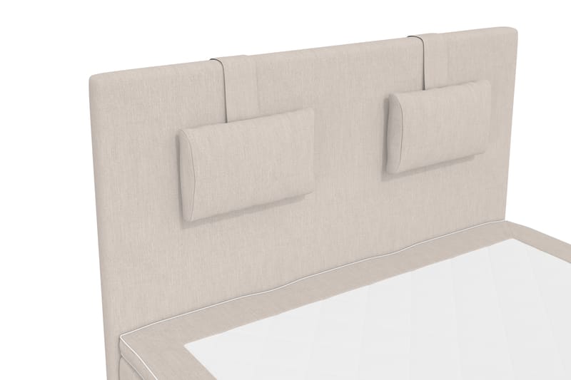Hilton Lyx Komplett Sengepakke 140 - Beige - Møbler - Senger - Komplett sengepakke