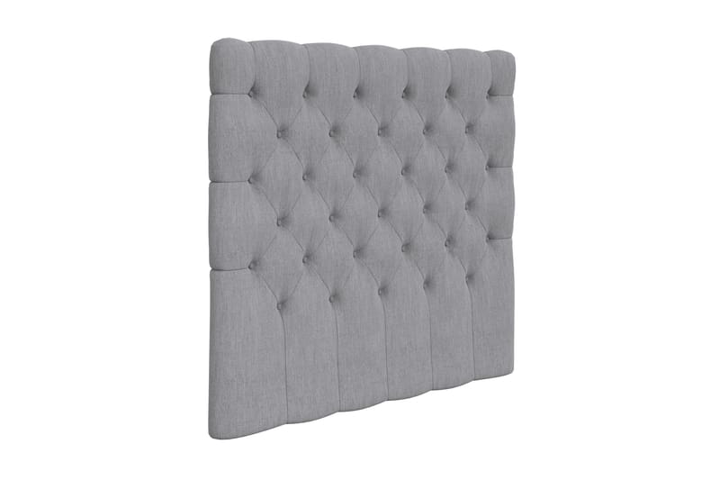 Hilton Lyx Komplett Sengepakke 140x210 - Lysegrå - Møbler - Senger - Komplett sengepakke