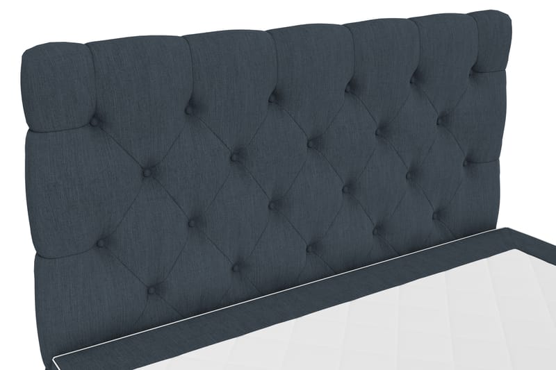 Hilton Lyx Komplett Sengepakke 140x210 - Mørkeblå - Møbler - Senger - Komplett sengepakke