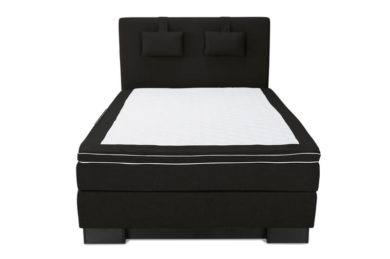 Hilton Lyx Komplett Sengepakke 140x210 - Svart - Møbler - Senger - Komplett sengepakke