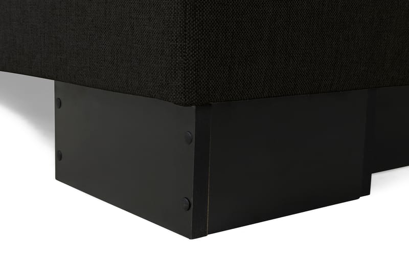 Hilton Lyx Komplett Sengepakke 140x210 - Svart - Møbler - Senger - Komplett sengepakke