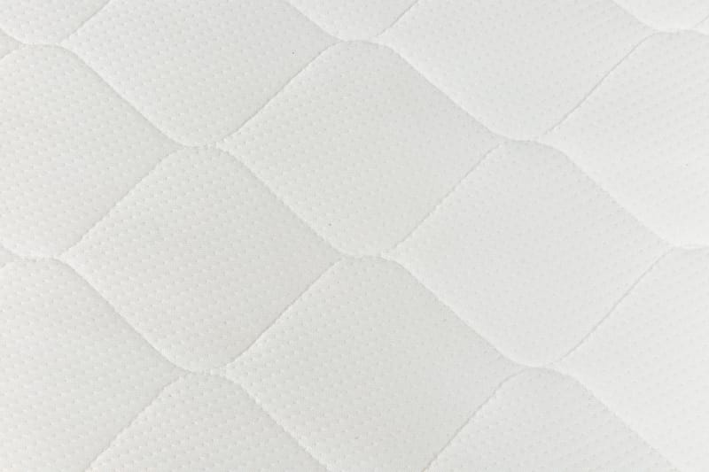 Hilton Lyx Komplett Sengepakke 180 - Svart PU/Stoff Eik Firkantet - Møbler - Senger - Komplett sengepakke