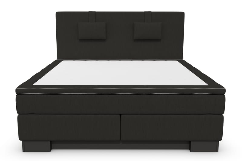 Hilton Lyx Komplett Sengepakke 180x200 - Svart - Møbler - Senger - Komplett sengepakke