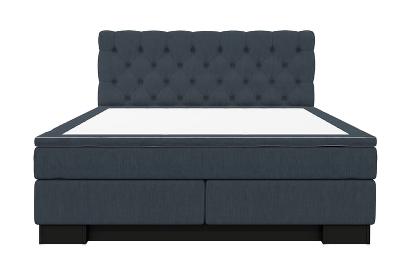 Hilton Lyx Komplett Sengepakke 210x210 - Mørkeblå - Komplett sengepakke - Kontinentalsenger - Dobbeltsenger - Familieseng