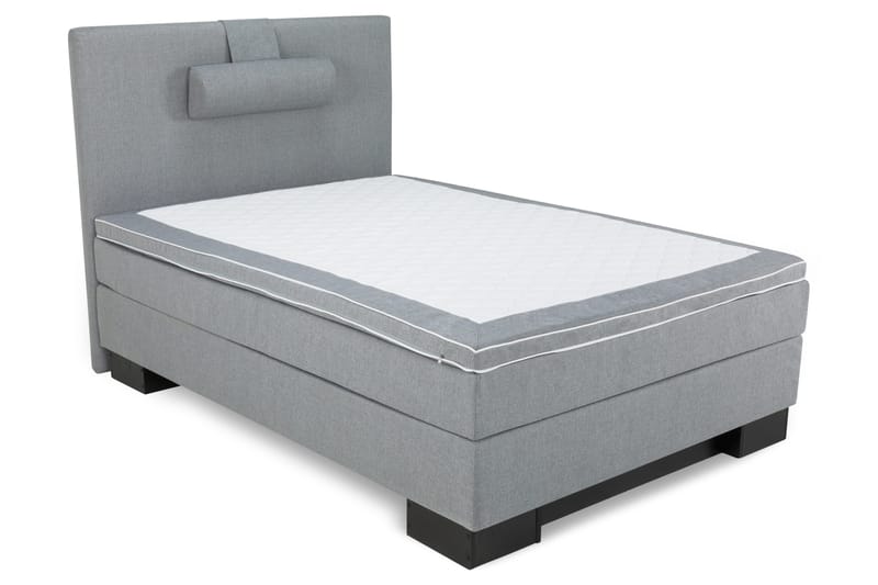 Hilton Lyx Kontinentalseng 120x200 - Lysegrå - Møbler - Senger - Kontinentalsenger