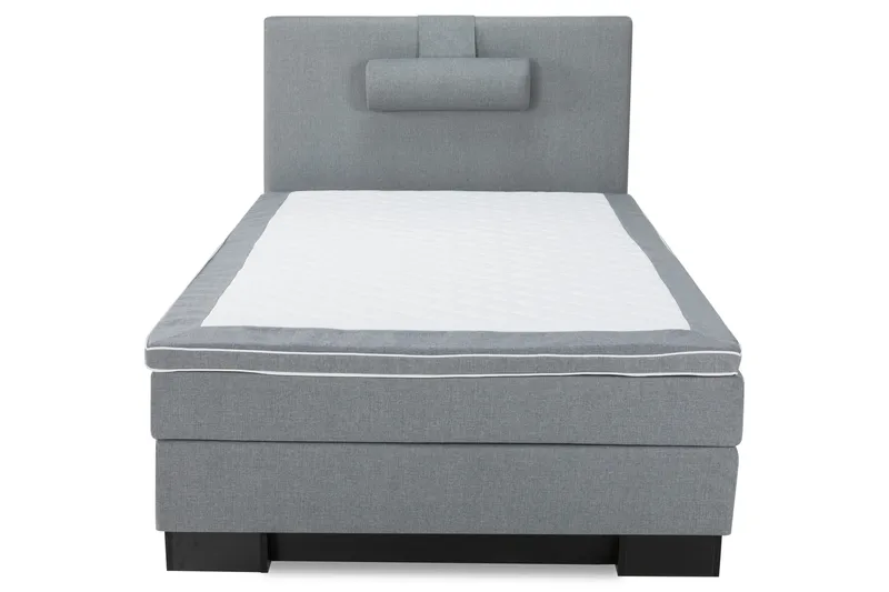 Hilton Lyx Kontinentalseng 120x200 - Lysegrå - Møbler - Senger - Kontinentalsenger