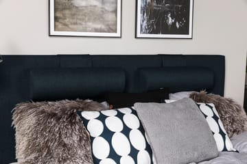 Hilton Lyx Kontinentalseng 180x210 - Mørkeblå - Møbler - Senger - Kontinentalsenger