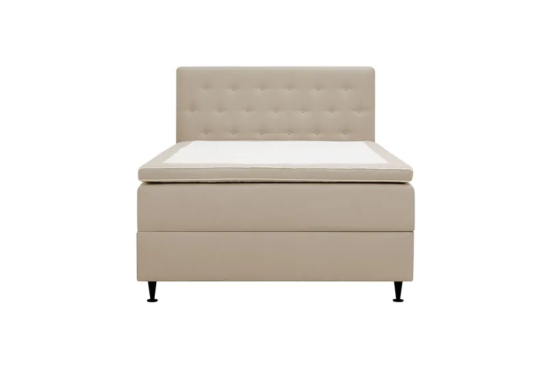 HVILA Plus komplett sengesett med oppbevaring 140x200 cm, Beige