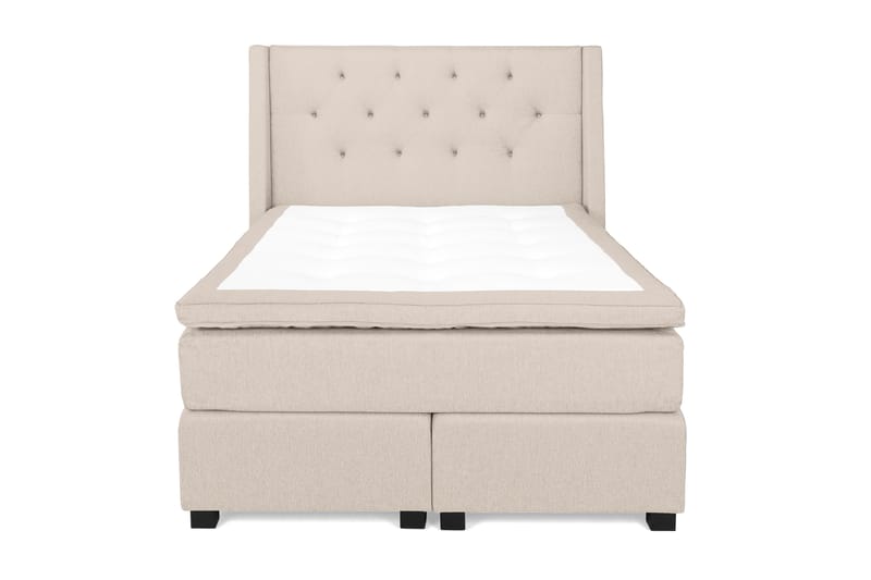 Imperia Komplett Sengepakke 140x200 cm - Beige - Møbler - Senger - Komplett sengepakke