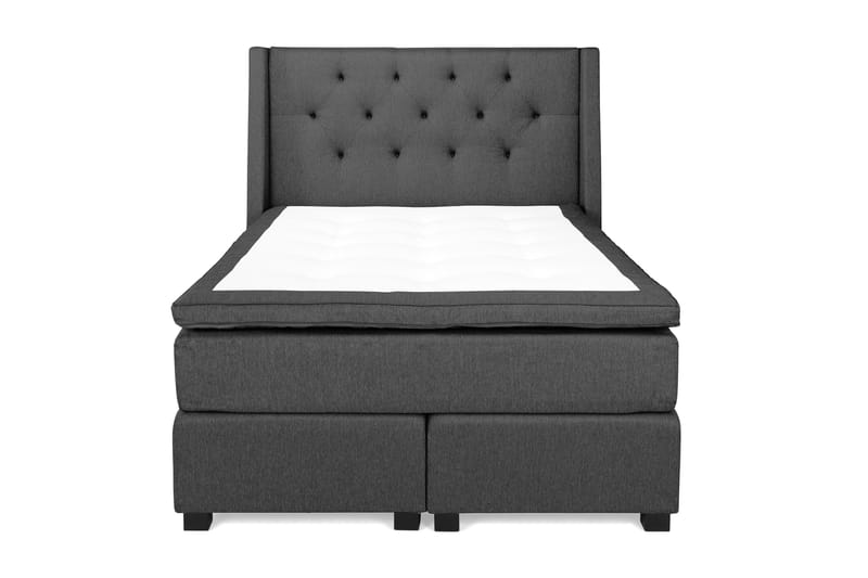 Imperia Komplett Sengepakke 140x200 cm - Grå - Møbler - Senger - Komplett sengepakke