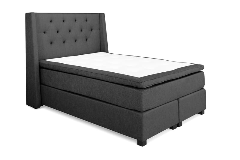 Imperia Komplett Sengepakke 140x200 cm - Grå - Møbler - Senger - Komplett sengepakke