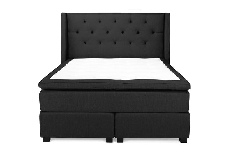 Imperia Komplett Sengepakke 160x200 cm - Svart - Møbler - Senger - Komplett sengepakke