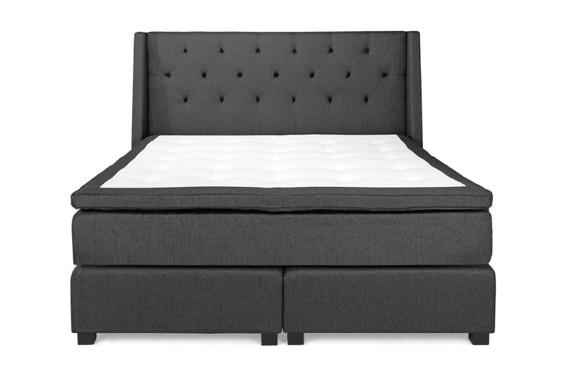 Imperia Komplett Sengepakke 180x200 cm - Grå - Møbler - Senger - Komplett sengepakke