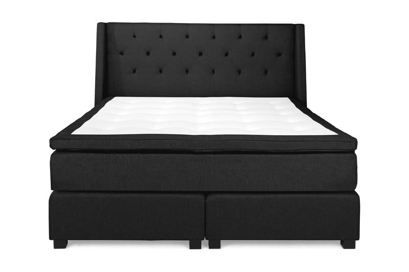 Imperia Komplett Sengepakke 180x200 cm - Svart - Møbler - Senger - Komplett sengepakke