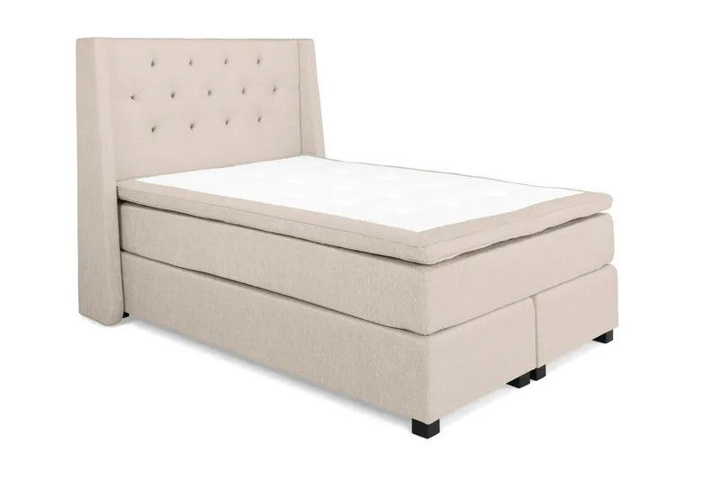 Imperia Kontinentalseng 140x200 cm - Beige - Møbler - Senger - Kontinentalsenger